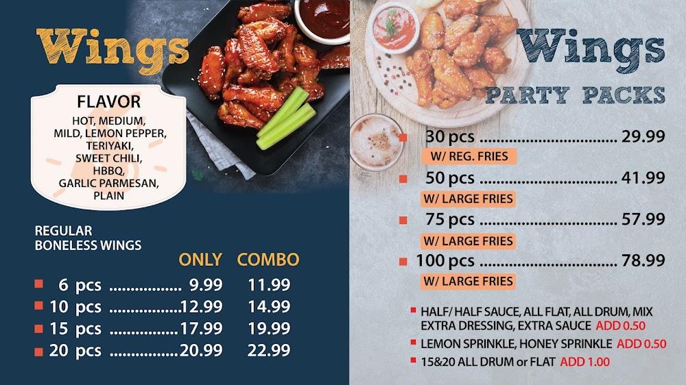 Wing Station Menu image 1