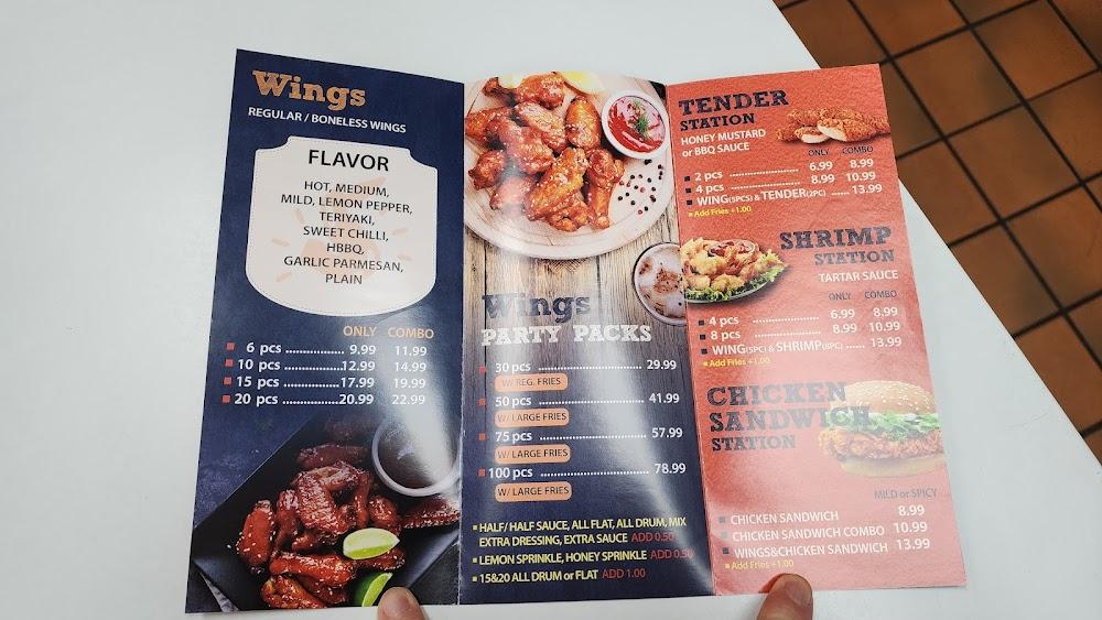 Wing Station Menu image 4